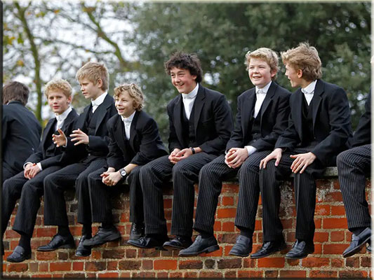 bording boys at Eton