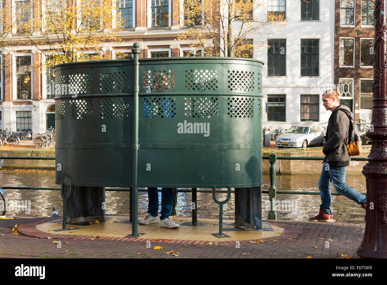 dutch public urinal urinals for use by men in amsterdam the netherlands